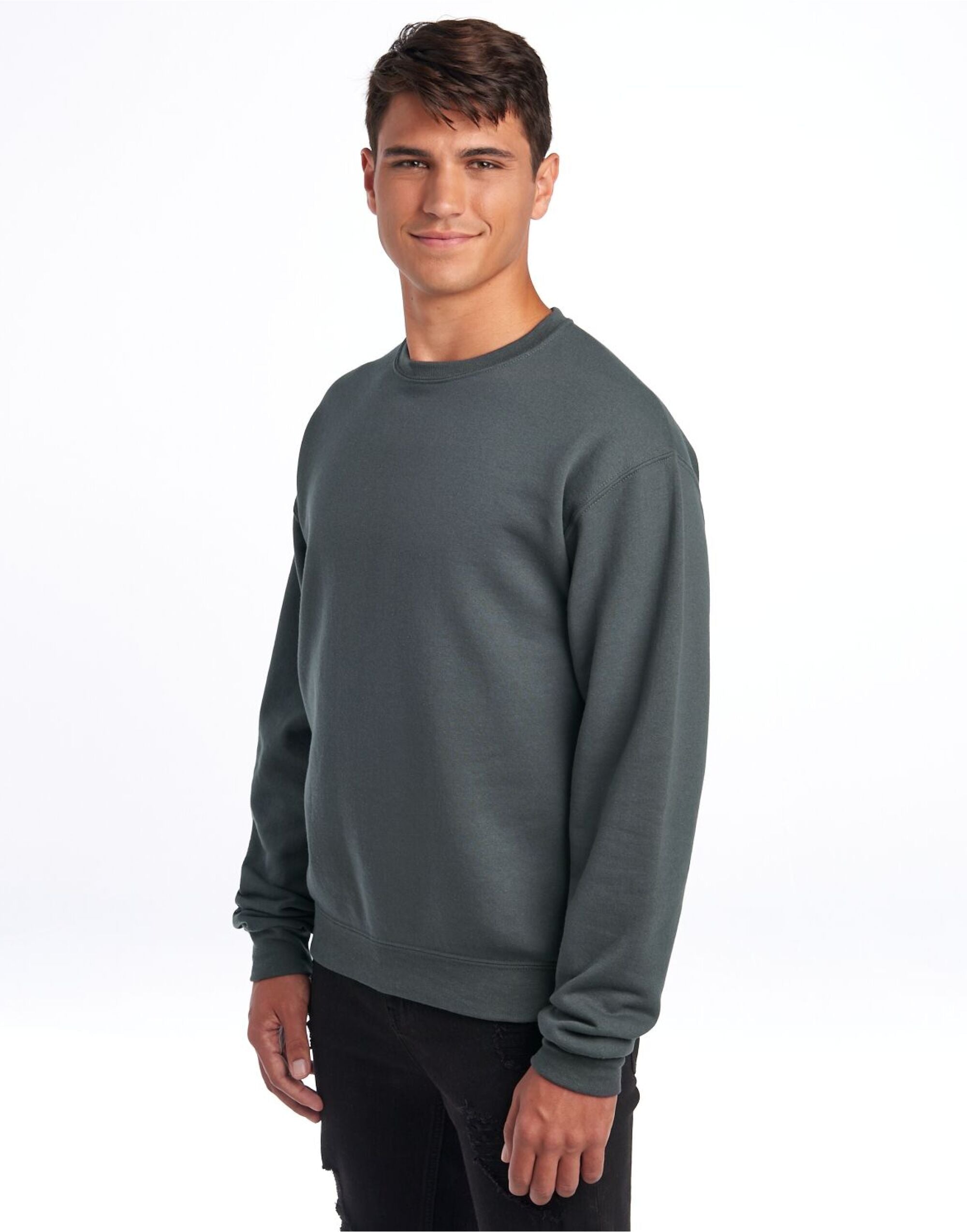 Jerzees NuBlend Sweatshirt - Casual Wear Long Sleeve Basic Jerzees (7046223148714362625)