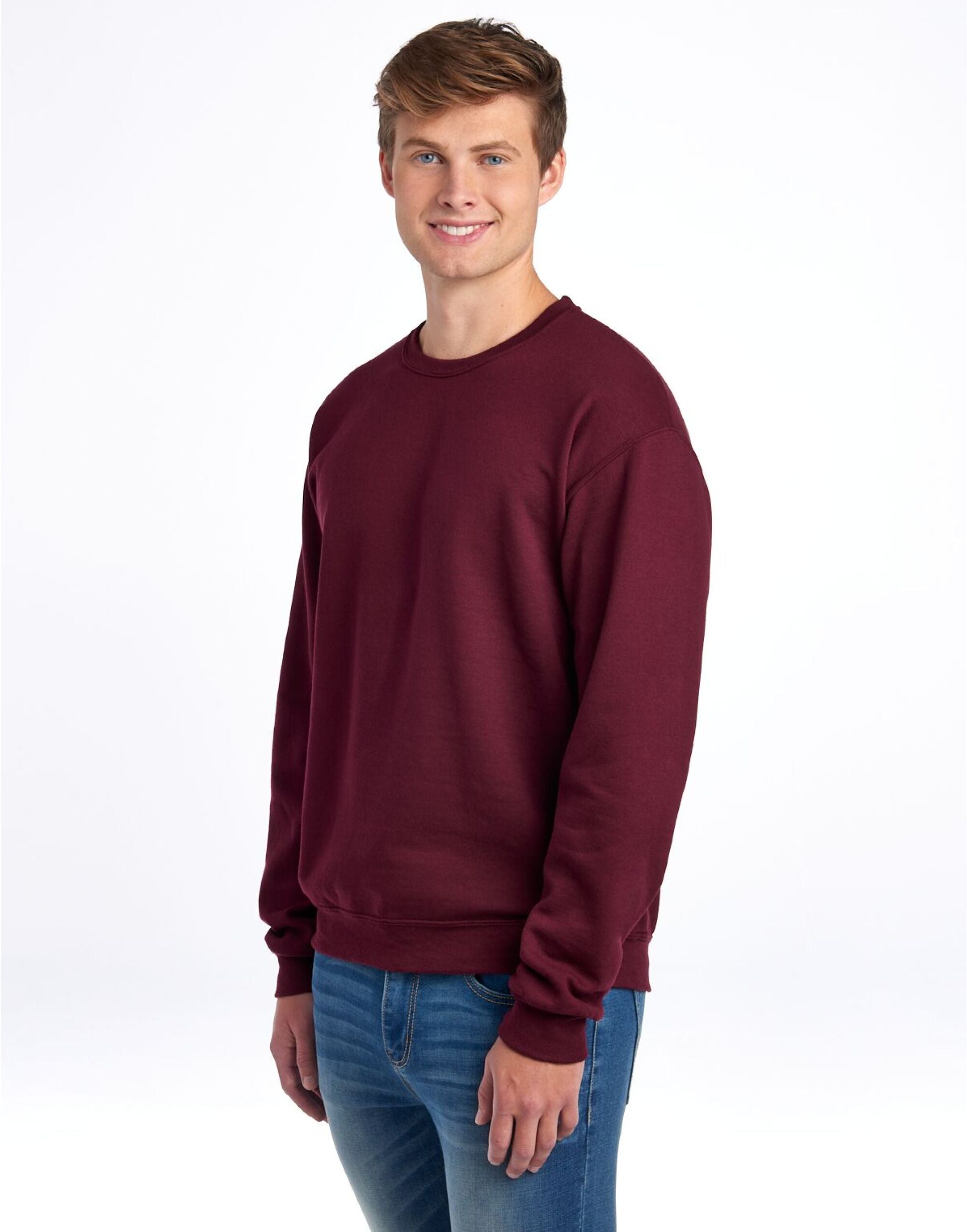 Jerzees NuBlend Sweatshirt - Casual Wear Long Sleeve Basic Jerzees (7046223148714362625)