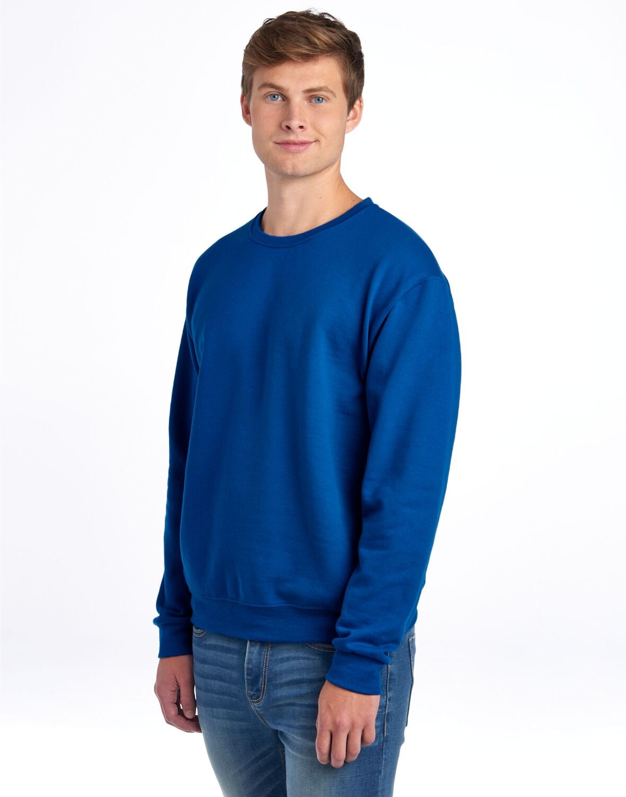 Jerzees NuBlend Sweatshirt - Casual Wear Long Sleeve Basic Jerzees (7046223148714362625)