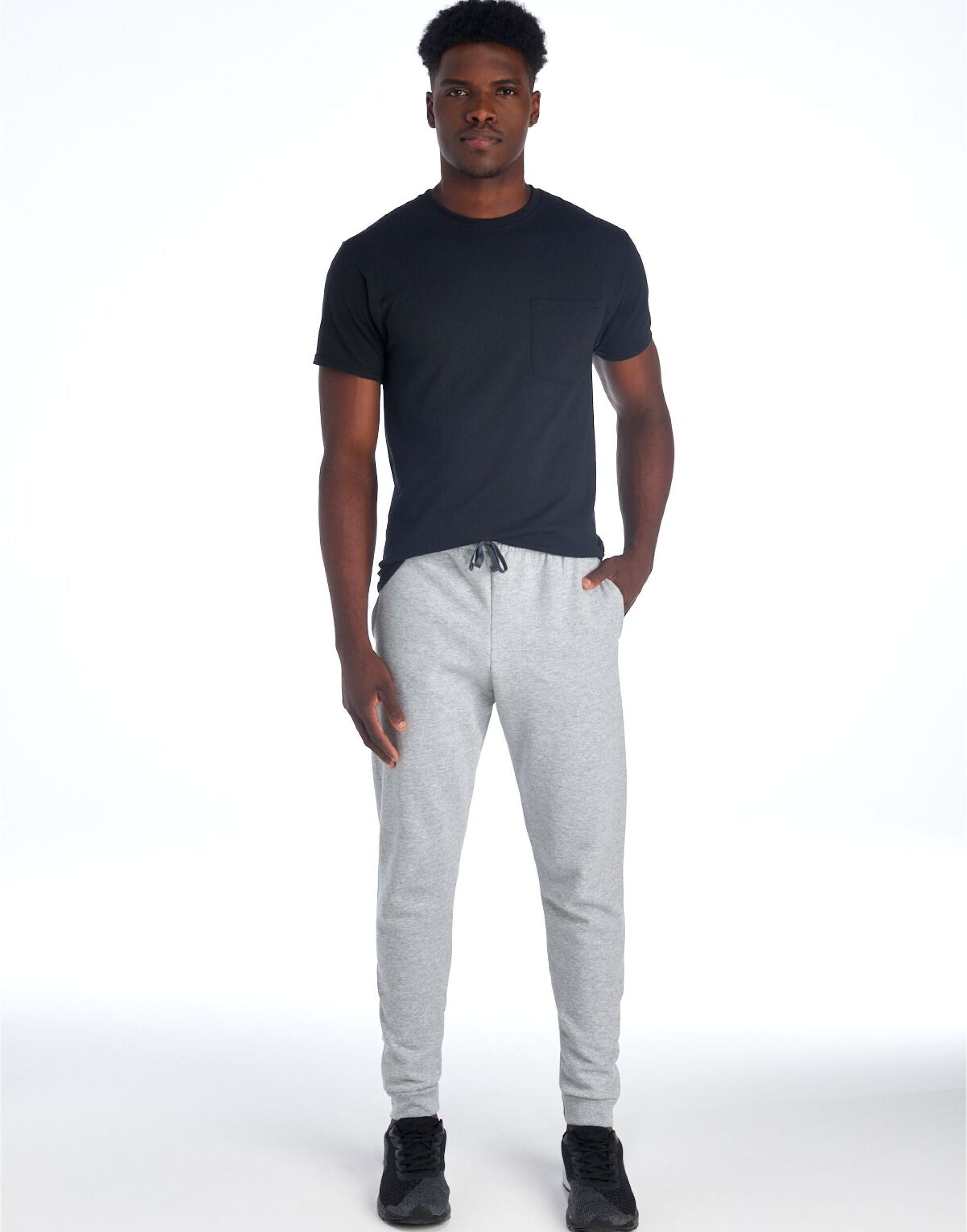 Jerzees NuBlend Pocketed Jog Sweatpant for Men Jerzees (7046223148714362625)