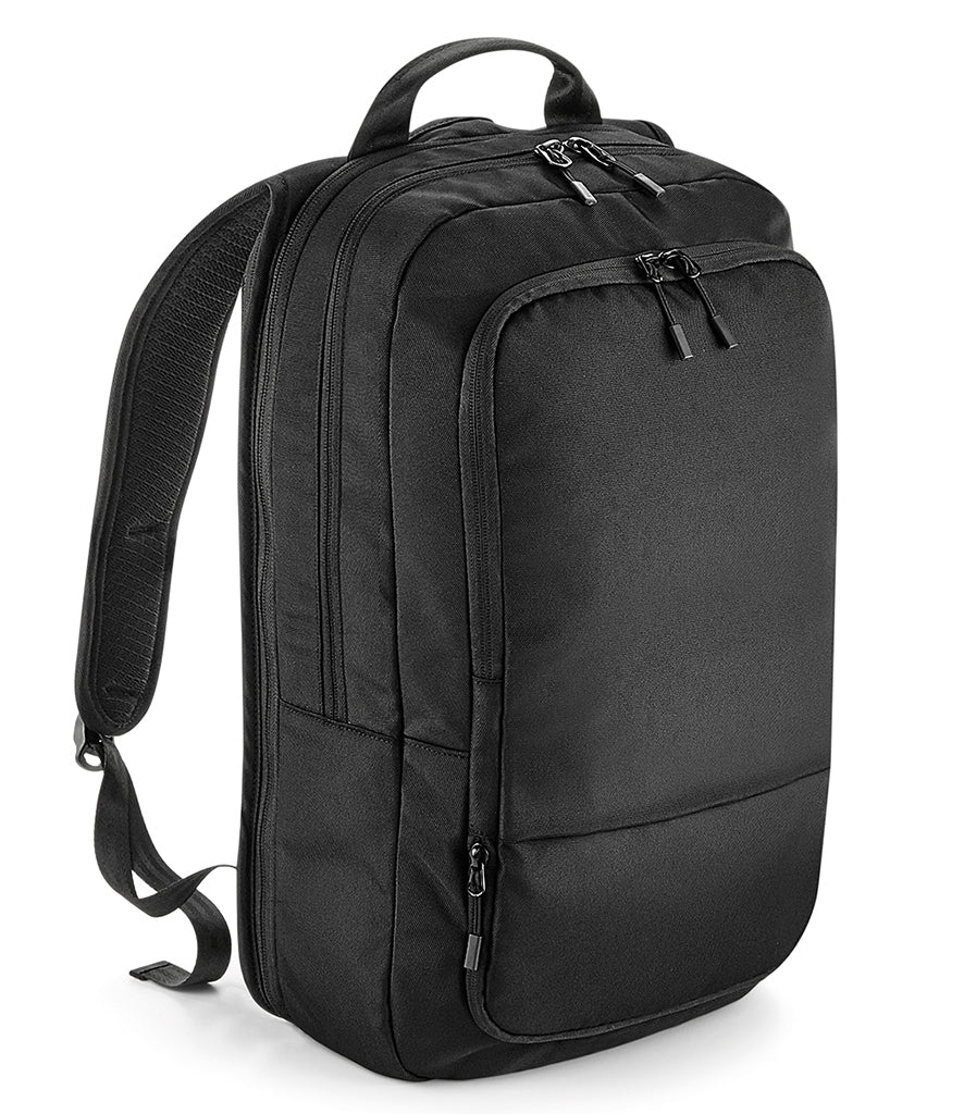 Quadra | Pitch black 24 hour backpack - Prime Apparel