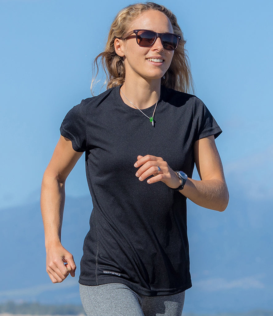 Spiro | Ladies' Quick Dry Short Sleeve T-Shirt - Prime Apparel