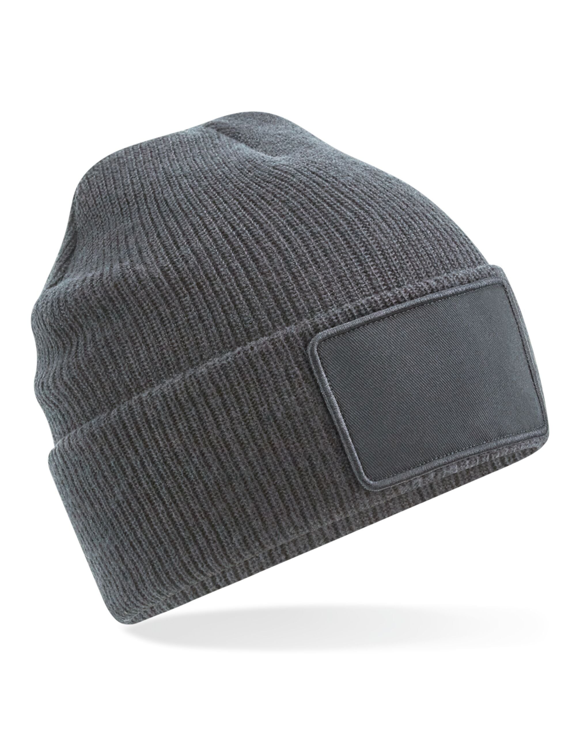 Beechfield Removable Patch Thinsulate™ Beanie | Multicolor | One Size - Prime Apparel