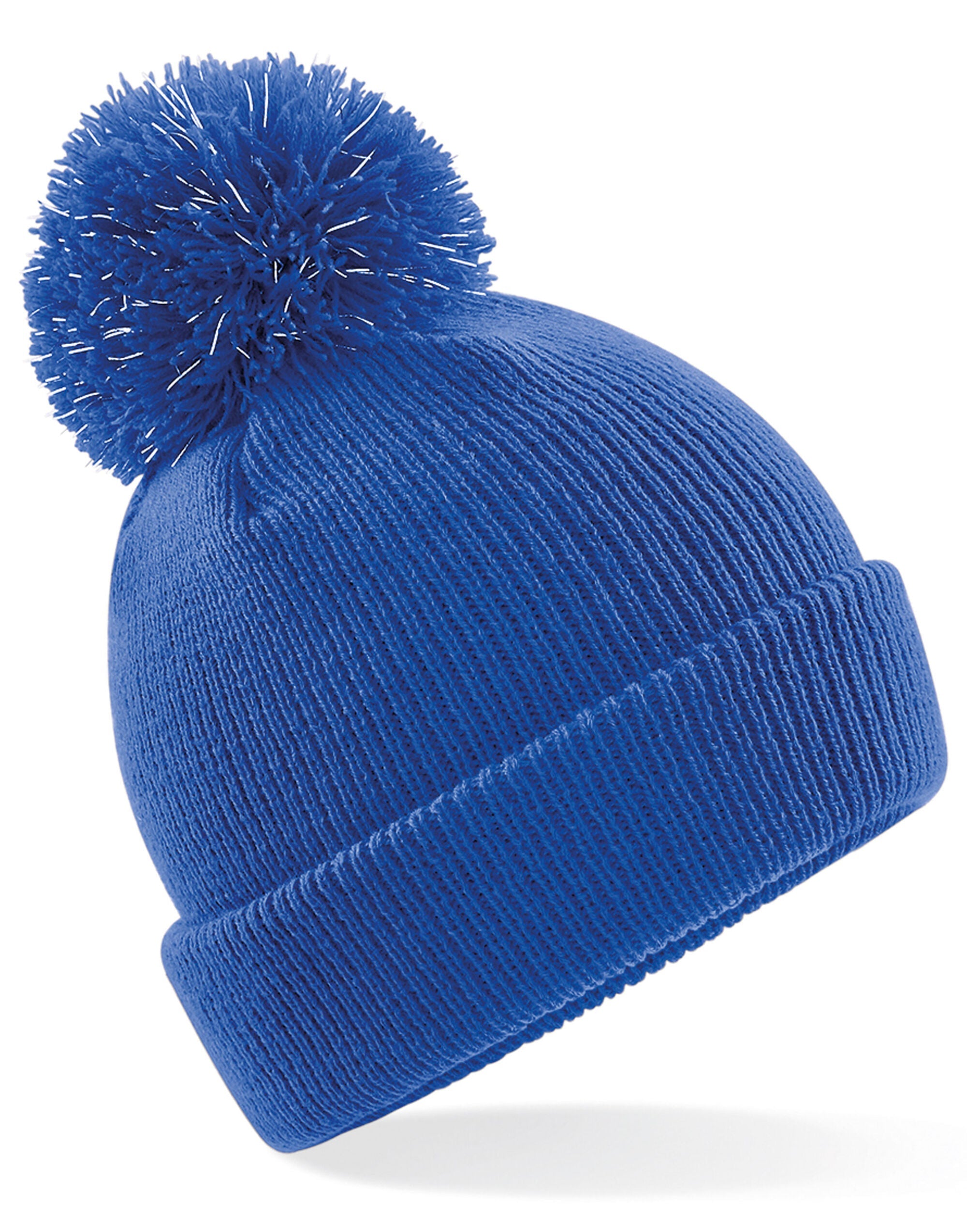 Beechfield Kids Reflective Bobble Beanie | Multicolor | One Size - Prime Apparel