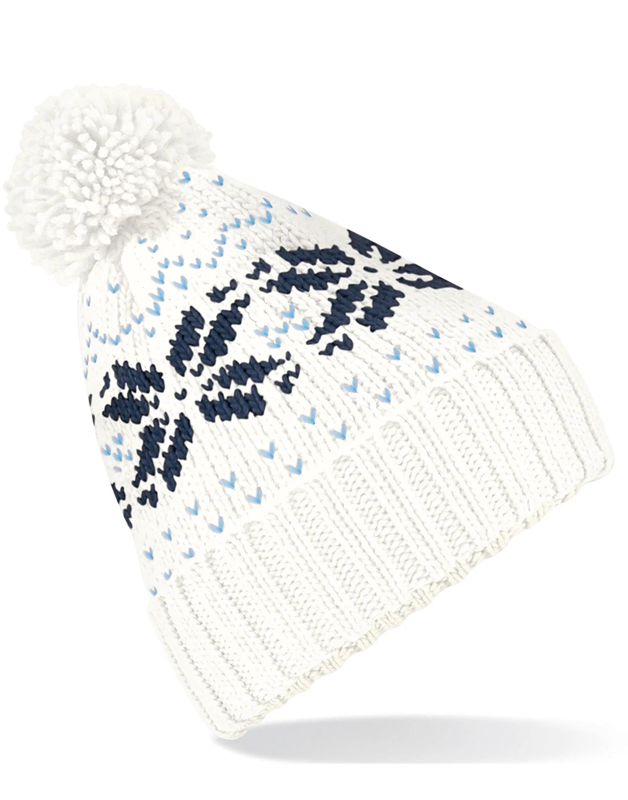 Beechfield Fair Isle Snowstar® Beanie | Multicolor | One Size - Prime Apparel