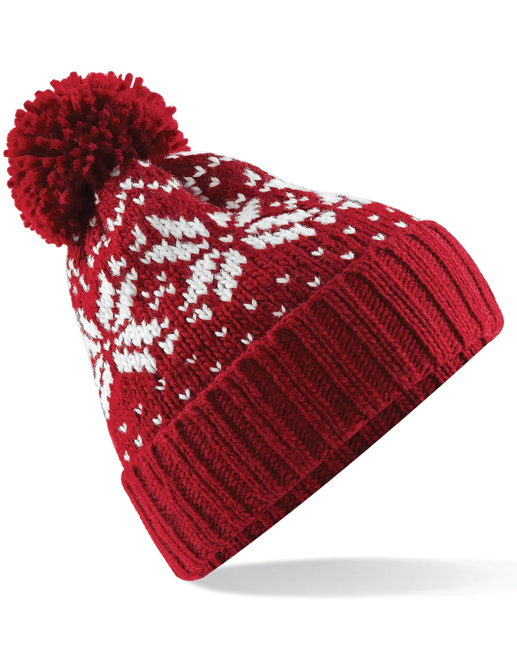 Beechfield Fair Isle Snowstar® Beanie | Multicolor | One Size - Prime Apparel