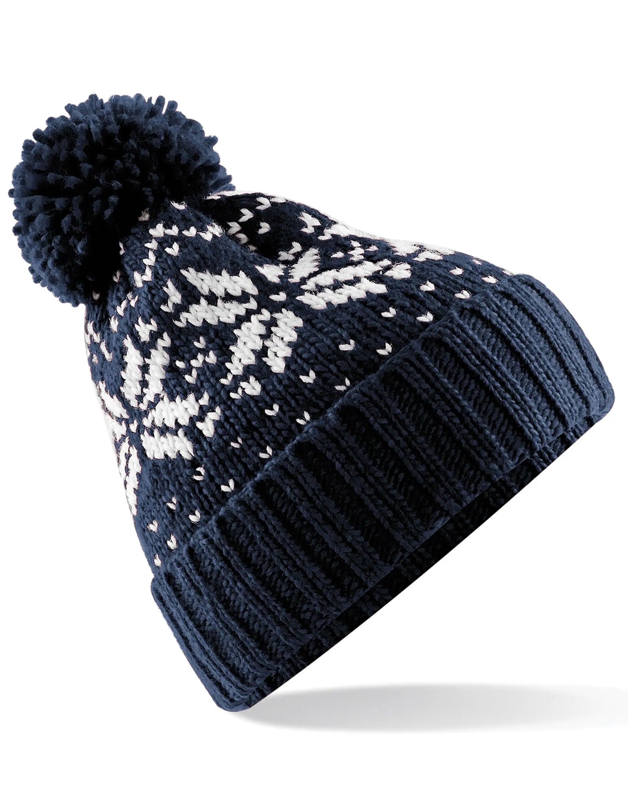 Beechfield Fair Isle Snowstar® Beanie | Multicolor | One Size - Prime Apparel