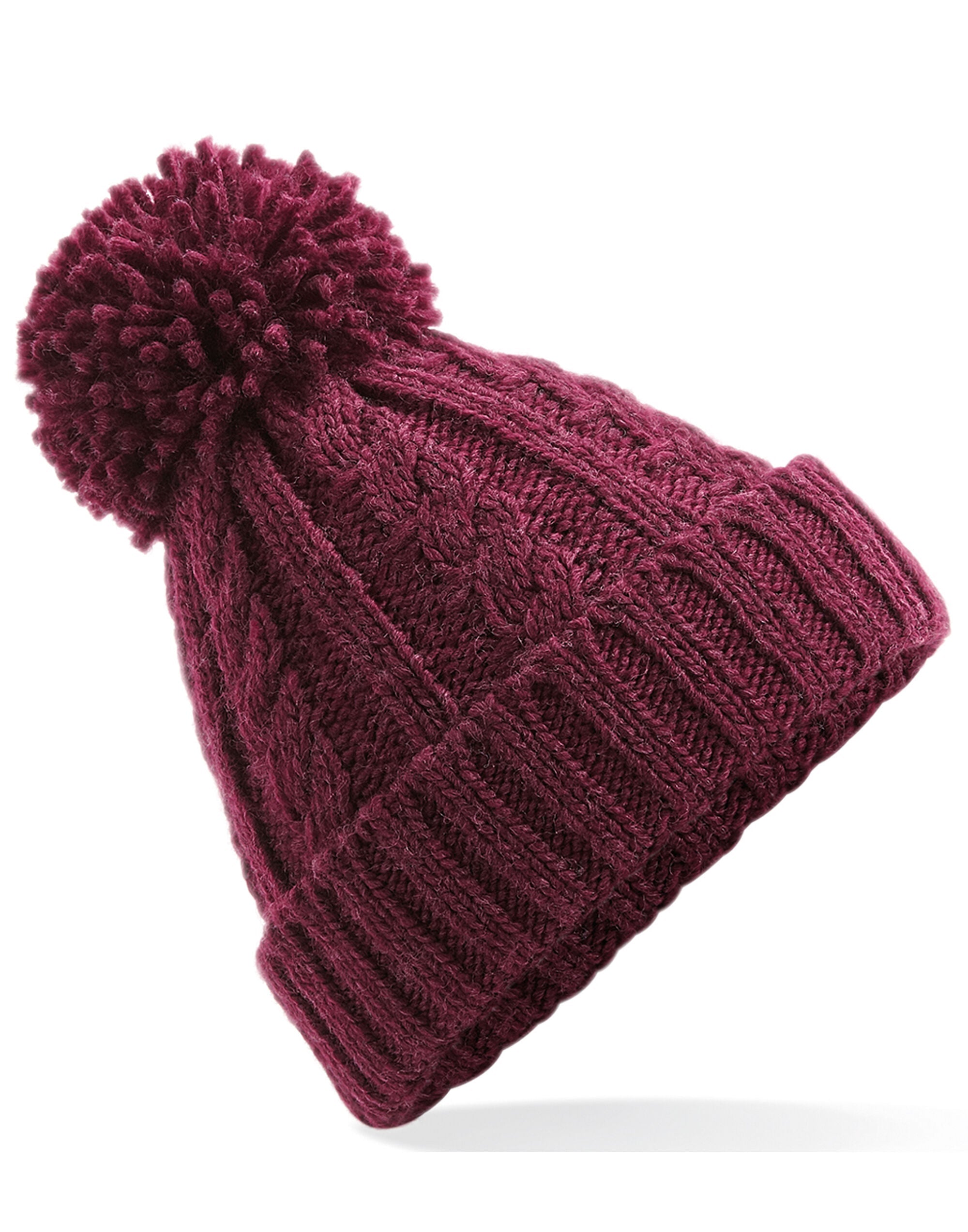 Beechfield Cable Knit Melange Beanie | Multicolor | One Size - Prime Apparel